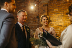 Wedding Ceremony at Sheffield Hawks works